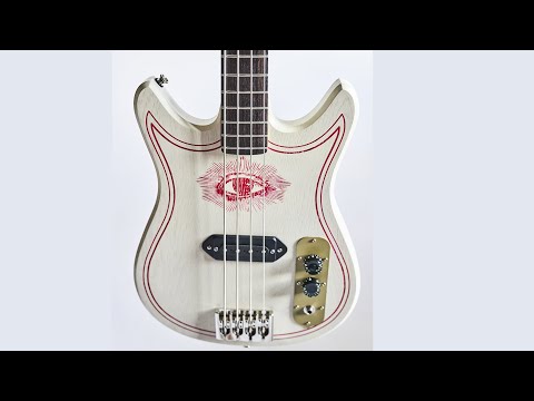 Blast Cult Magic 13 Electric Bass - White Washed