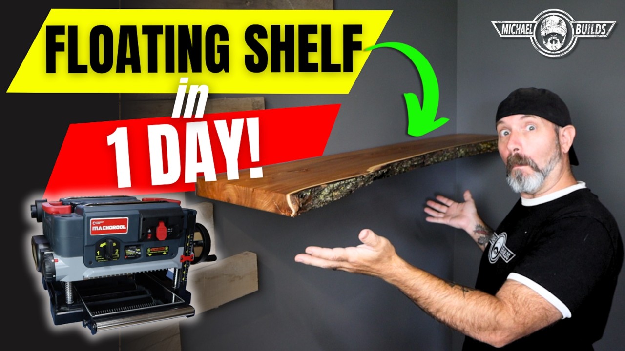 Floating Shelf in 1 DAY with the FindBuyTool 13