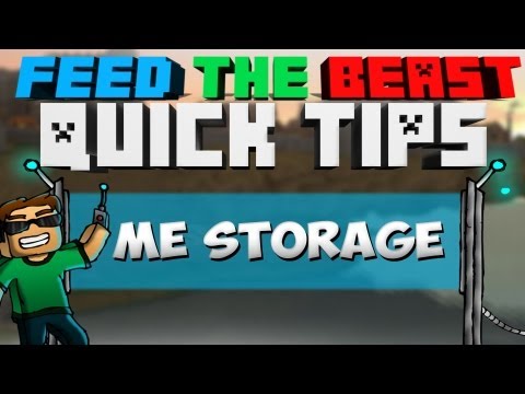 FTB Quick-Tips: ME Storage (Advanced)