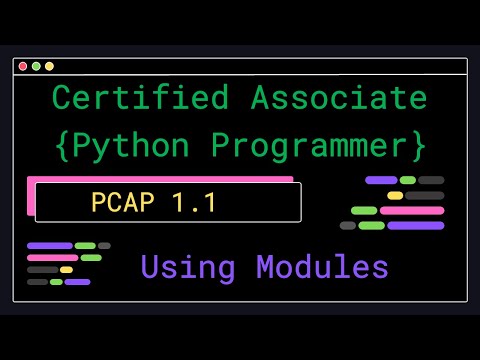 Pcap 1 1 Using Modules Certified Associate Python Programmer