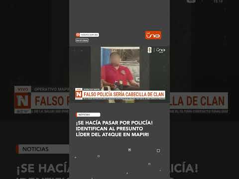 ¡Se hacía pasar por policía! Identifican al presunto líder del ataque en Mapiri