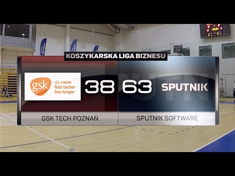 GSK Tech Poznań vs Sputnik Software - 17 kolejka - II Liga Poznań - Koszykarska Liga Biznesu