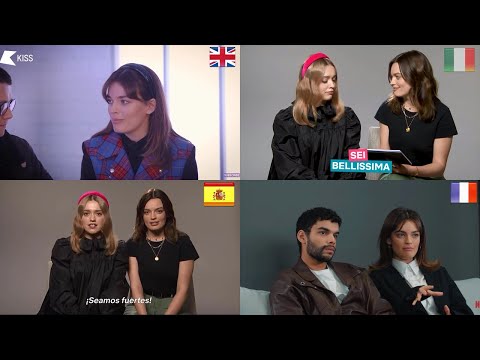 Emma Mackey (Maeve) hablando cinco idiomas diferentes. | Sex Education