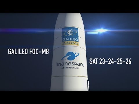 Arianespace Flight VA244 / Galileo FOC-M8 / SAT 23-24-25-26