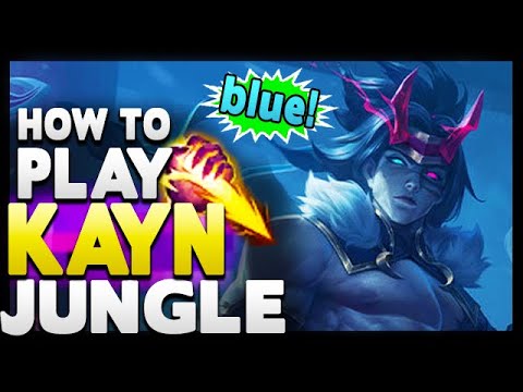 How to play BLUE KAYN jungle in Season 13 League of Legends!