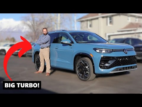 HUGE TURBO! //2026 VW Tiguan R-Line Turbo//