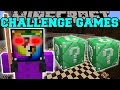 Minecraft: AZKOR THE QUESTIONABLE CHALLENGE GAMES - Lucky Block Mod - Modded Mini-Game