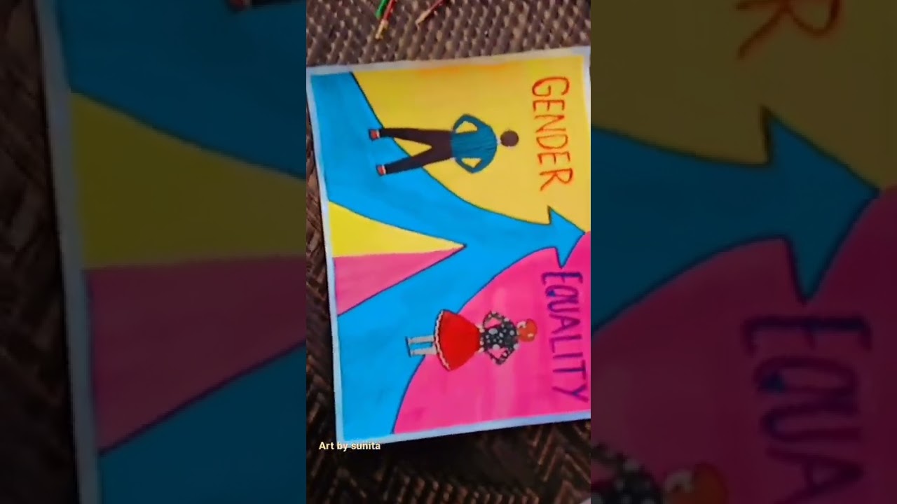 Poster on gender equality