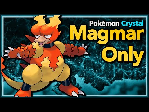 How fast can I beat Pokémon Crystal with Magmar only? - Pokémon Crystal Solo Challenge