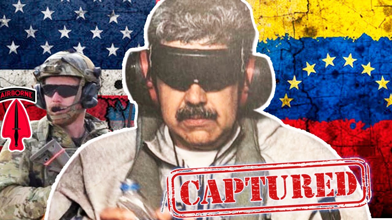 🇻🇪⚔️🇺🇸 ¡EE.UU. CAPTURÓ a NICOLÁS MADURO en CARACAS!⚠️TODO lo que DEBES SABER!