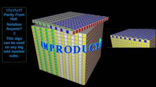 17x17x17 Parity From Hell - Animated