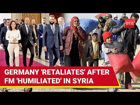 Germany Strikes Back After FM 'Humiliated' In Damascus | Handshake-Gate In Syria