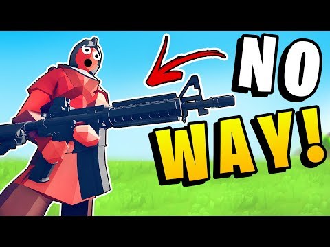 TABS - These Modern GUNS Units are Hilarious! - Totally Accurate Battle Simulator