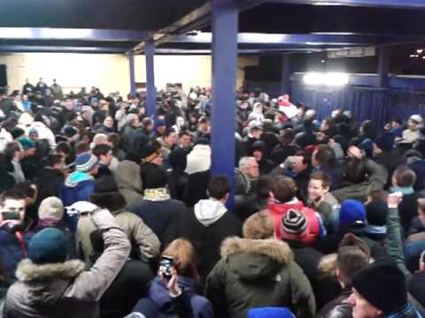 Chelsea FC fans after Sparta Prague game