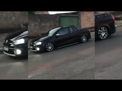 saveiro Cross tocando ( A cara do crime ) SAVEIRO BRASIL