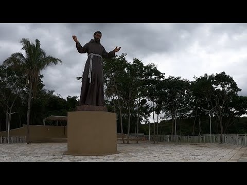 VISITANDO O SANTUÁRIO FRANCISCANO EM LAGOA DE SAO FRANCISCO. 