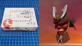 THIS WAS USED IN A MOVIE SET! | SAMURAI HELMET - MODEL BUILDER
