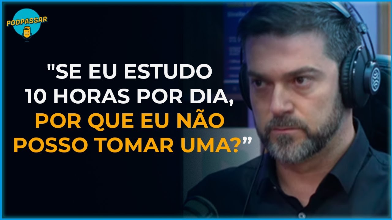 Vandré Amorim comenta sobre o equilíbrio entre vida social e estudo para concurso público