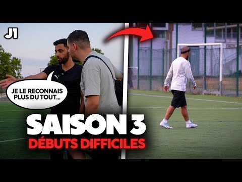 J1 : NOUVEAU club, plein d'anciens U17... 1er MATCH et des joueurs déjà EN GALÈRE