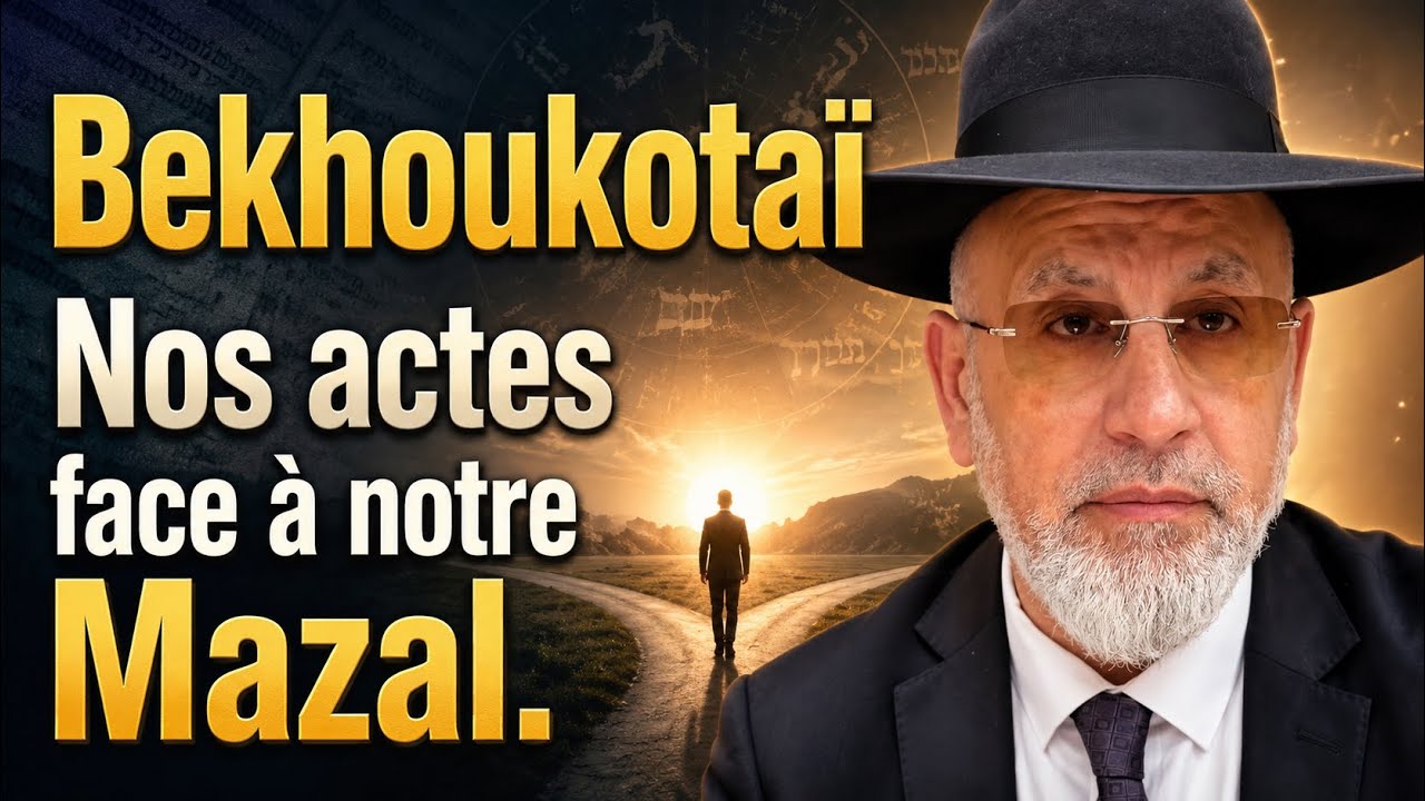 Béhoukotaï : nos actes face à notre mazal