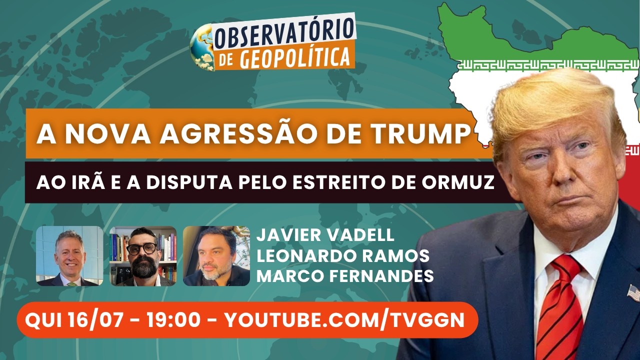 A Nova agressão de Trump ao Irã e a disputa pelo estreito de Ormuz  | Obs de Geopolítica - 16/07/26