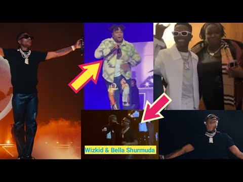 Bella Shurmuda, Buju & Others Surprised Wizkid At O2 Arena London As The Shutdown MIL Concerts