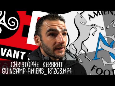 CHRISTOPHE KERBRAT RÉAGIT APRÈS GUINGAMP - AMIENS (1-2) / Ligue 1 - 8 décembre 2018