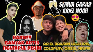 Download lagu Ariel NOAH feat David Bayu Naif di Acara Launching Lounge Reza Arap, Ada Alvin Juara XFACTOR 😍 mp3