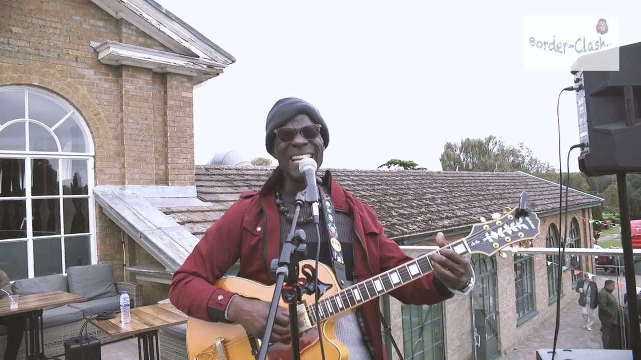 BorderClash 'Jerk Food and Rum' Festival. (Kester Brooks Singing).
