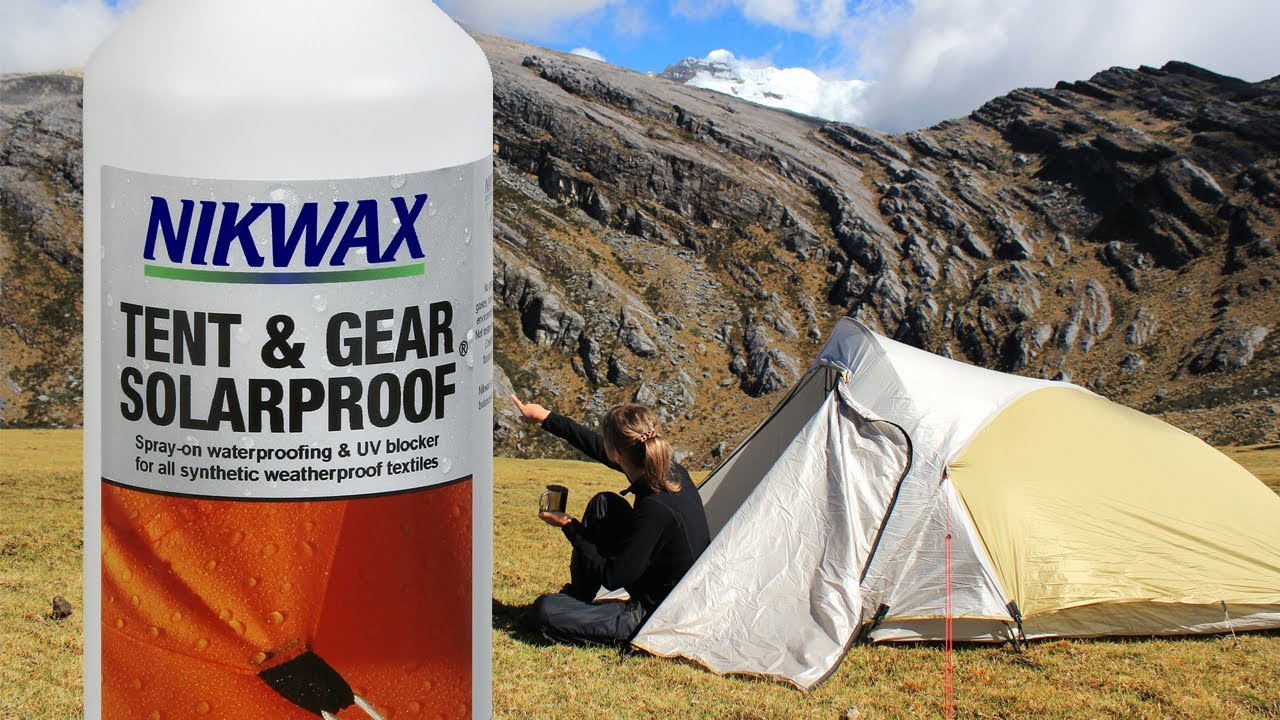 Nikwax Tent &amp; Gear Solarproof Spray Video