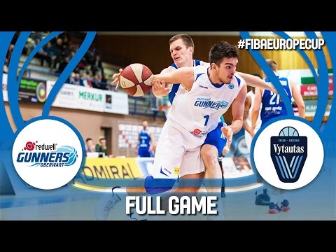 Redwell-Gunners (AUT) v Prienu-Birstono (LTU) - Full Game - FIBA Europe Cup 2016/17