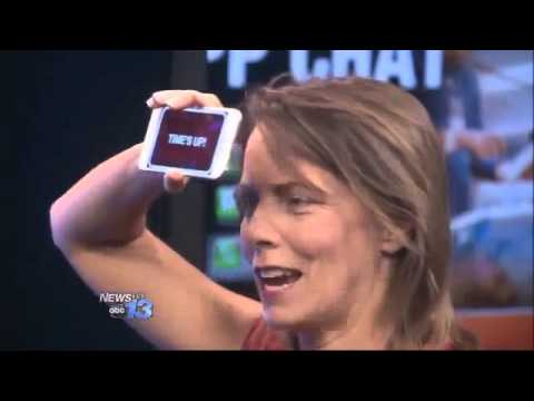 Party Game Heads Up App Review and Demo ABC News with Francie Black - YouTube