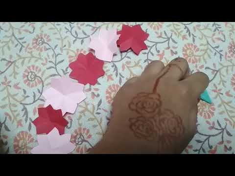 How to make beautiful flowers at home.