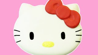 HOW TO MAKE HELLO KITTY CAKE - NERDY NUMMIES