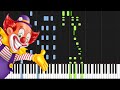 Entry of the Gladiators - Circus Theme (Piano Tutorial)