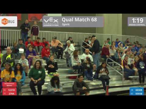 2017 VRC-MS Spir Q68 - 1231D 279A vs 8838B 9393B - 28 to 29