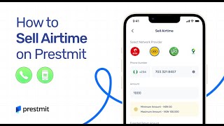 How to Sell Airtime for Cash on Prestmit
