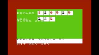 VIC 21 Casino-Style Blackjack for the Commodore VIC-20 / Commodore VC-20