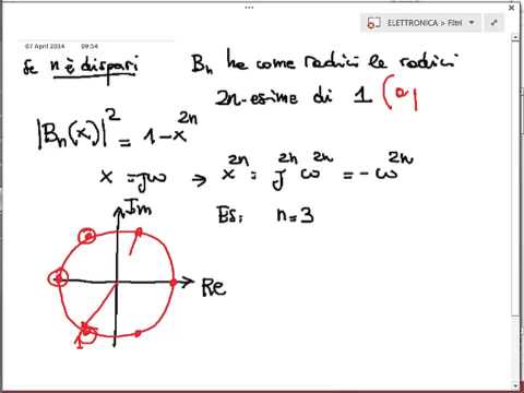 Elettronica 2014 - Lezione 48 - Filtri di Butterworth