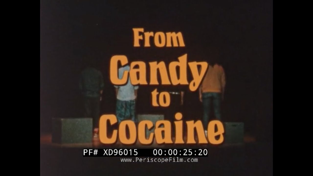 “ FROM CANDY TO COCAINE ” 1986 ANTI-DRUG USE & ADDICTION EDUCATIONAL FILM XD96015
