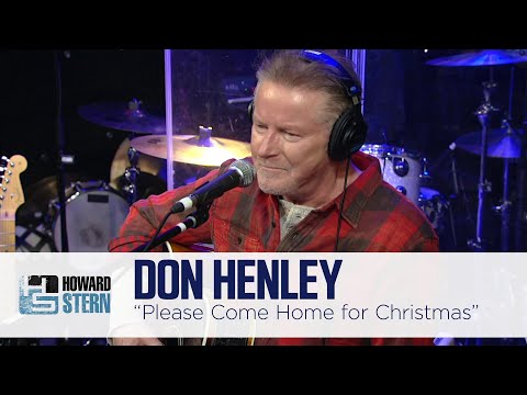 Don Henley “Please Come Home for Christmas” Live on the Stern Show (2015)