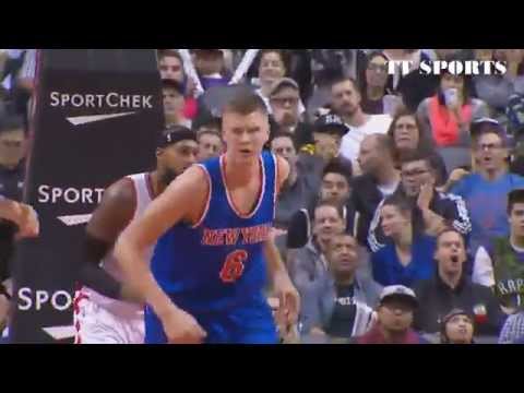 Kristaps Porzingis Highlights vs Raptors (10.11.15) + Great Putback Dunk!