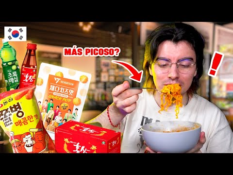 Me Arrepiento de Probar esta Comida Coreana…
