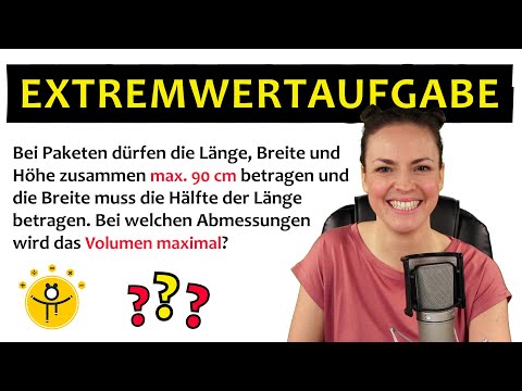 Fachabi Extremwertaufgabe – Maximales Volumen