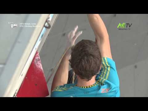 IFSC Climbing World Cup Mokpo 2013 - Lead - MEN'S FINAL - Domen SKOFIC - Slovenia