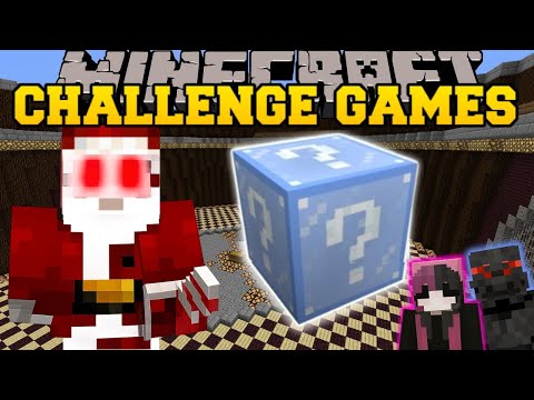 SANTA CLAWS CHALLENGE GAMES - Lucky Block Challenge Games!