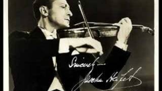 Jascha Heifetz - Vieuxtemps Concerto #4 in d (2nd mov.)