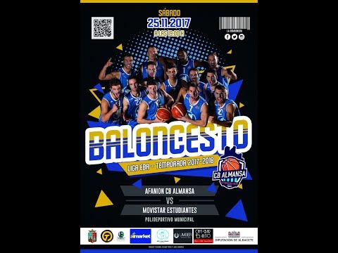 Liga EBA. Jornada 10. Afanion CB Almansa - Movistar Estudiantes