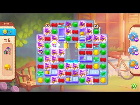 Homescapes Level 9113 - NO BOOSTERS 🏠 | SKILLGAMING ✔️