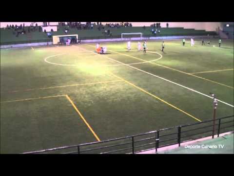 Gol de Chiqui, jugador de la UD San Antonio 4 12 2015